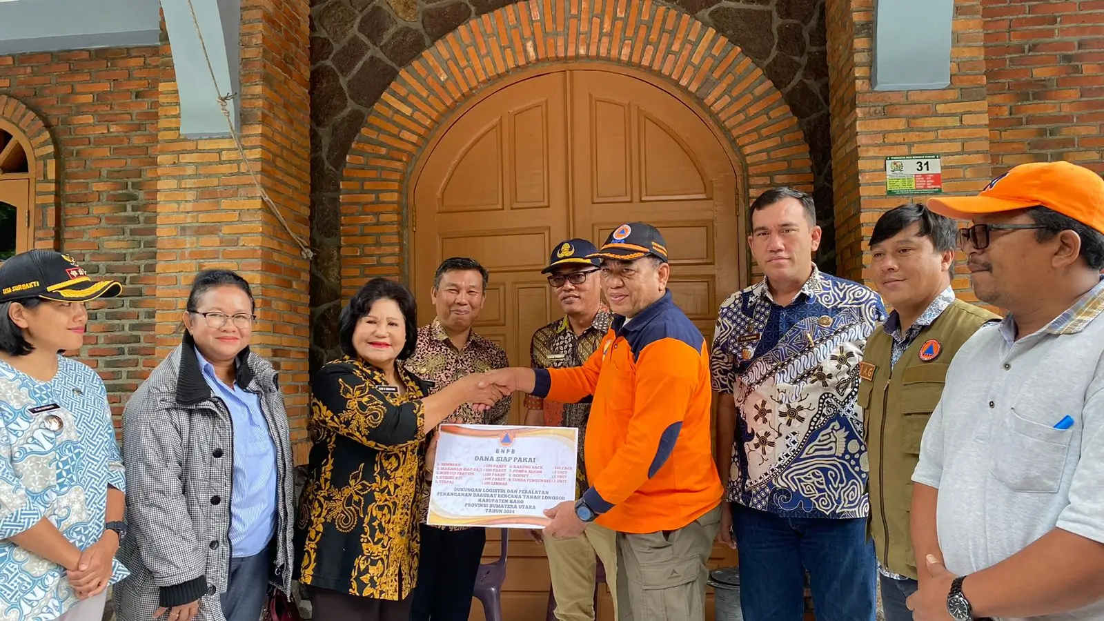 BNPB Salurkan Bantuan Respons Darurat Pascalongsor Karo